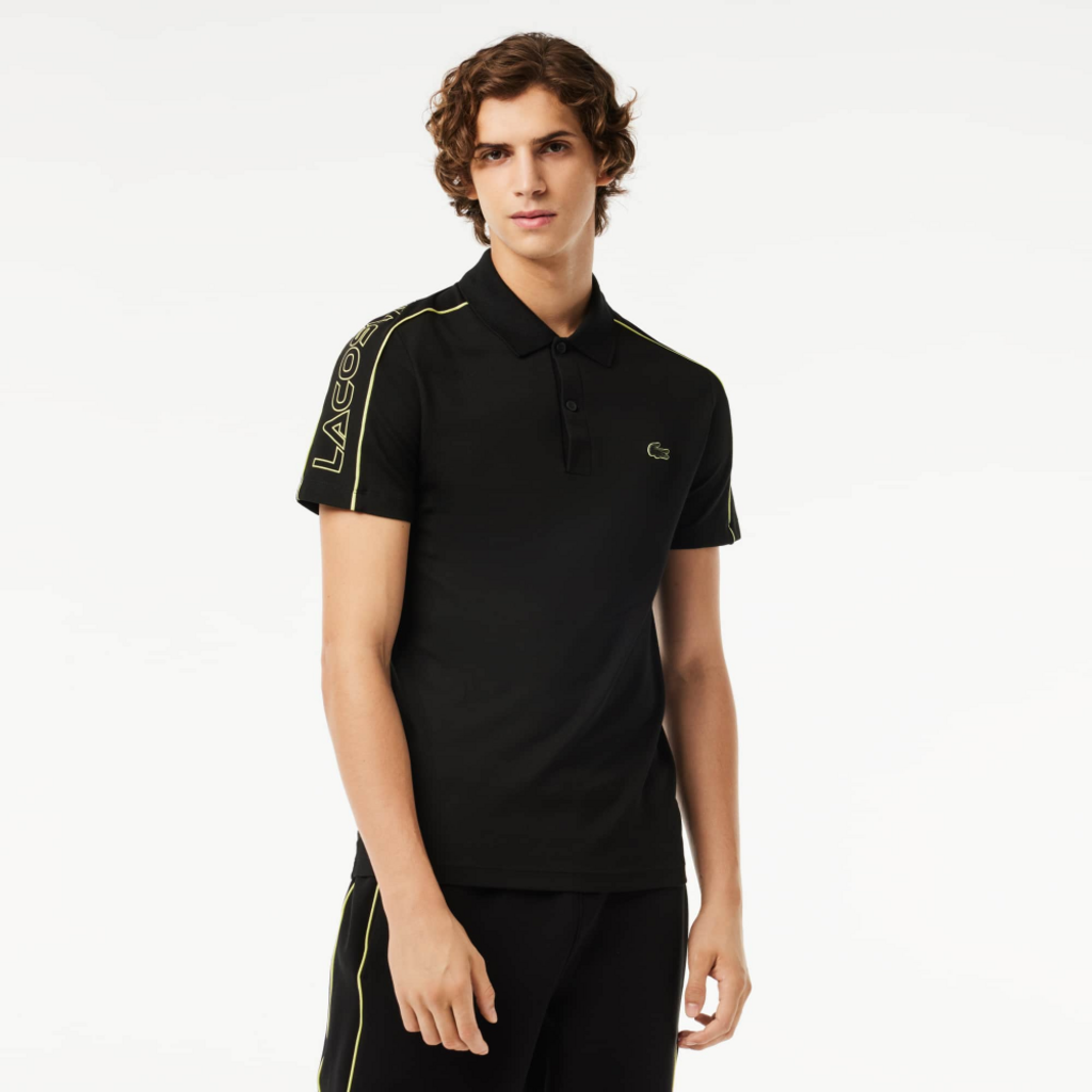 Ropa Polera Lacoste Technical Pique Hombre The Line