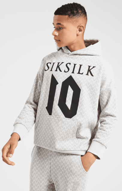 Ropa Hoodie Siksilk Poleron Messi Joven The Line